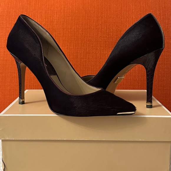 Michael Kors Shoes - Pre-Love Michael Kors Pumps Calf-Hair Pumps - Bordeuax  8US